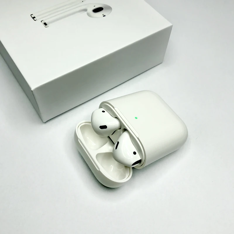 i200 TWS Wireless Earphone With Smart Optical Sensor Qi Wireless Charging Real Battery Display Earbuds for iPhone 1:1 Air 2 - ANKUX.COM