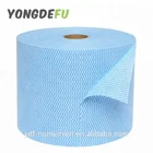 daily household absorbing material antibacterial wipes 100% cotton spunlace nonwoven fabric car cleaning cloth