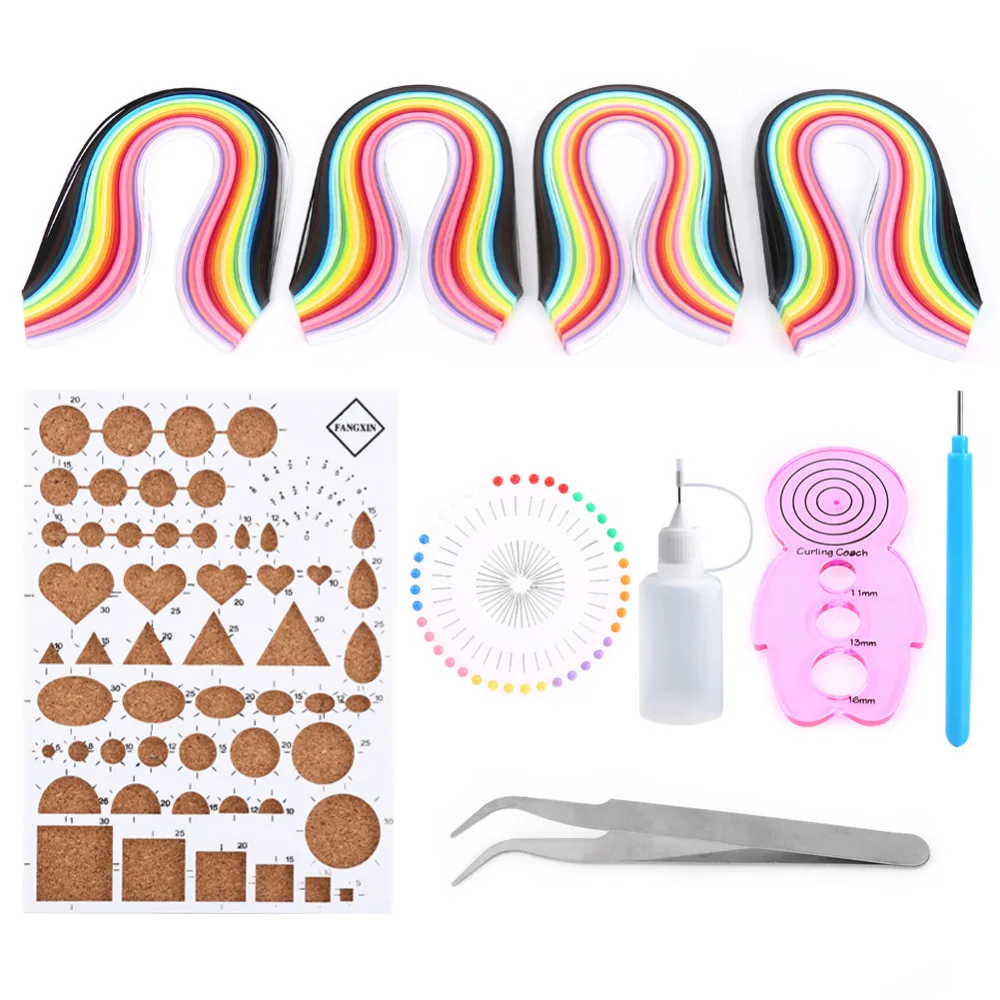 Hot 1 Set Paper Crafts DIY Paper Craft Template Board Tweezer Pins Slotted Pen Quilling Tools Kit
Hot 1 Set Paper Crafts DIY Paper Craft Template Board Tweezer Pins Slotted Pen Quilling Tools Kit