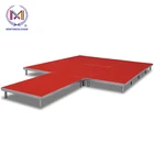 low price simple small stage of aluminum alloy