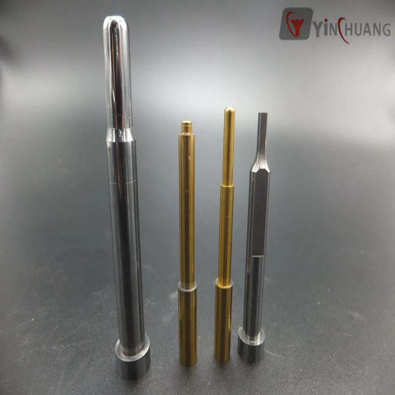 China manufacturer specialized in precision tungsten carbide Shoulder Punches Short Type Normal, Lapping, TiCN Coating