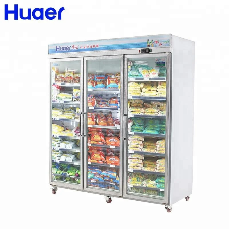 3 door commercial refrigerator used