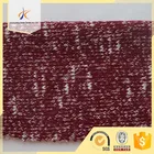 46%cotton 15%polyester 39%acrylic sweater fleece fabric with double color effect