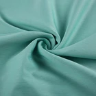 custom color tree skin PLAIN DYED moroccan dress polyester fabric construction sweat suit fabric