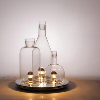 E14 Led Postmodern Nordic Iron Glass Bottle Romantic Table Light Table Lamp Desk Lamp For Bedroom Store Buy Table Lamp Nordic Table Lamp Postmodern