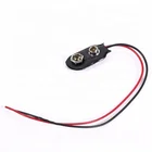 Top quality 3 pin connector battery spring connector clip to battery clip cable with ISO 9001 certificates