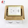 Wholesale press pop up steel electrical floor mounted sockets