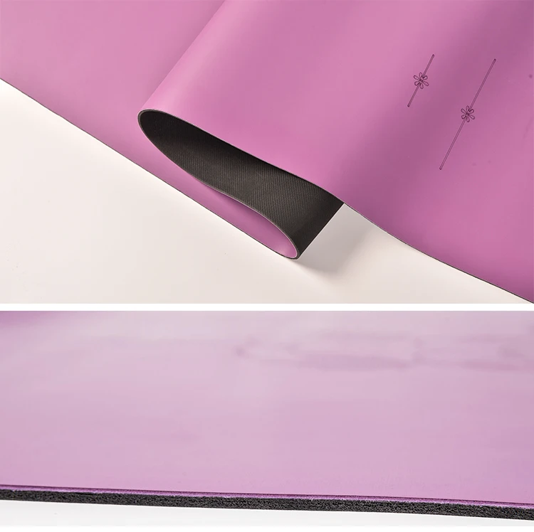 pu+natural rubber yoga mat