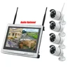 4CH 1080P 11.6" All In One LCD Display DVR Monitor Wireless NVR Kit