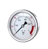 HF High Quality Liquid Filled Stainless Steel CNG 0-60psi/MPa Fuel Industrial ISO Bottom Connection Pressure Gauge