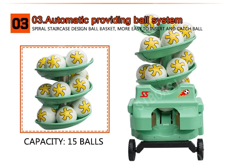 S6526 Cheapest Soccer Ball Shooting Training Machine Smart Football Machine For Wholesalers