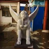 Best Selling Stone Art New Product Egyptian Style Marble Sphinx Statues