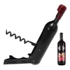 Kitchen Tools Red Wine Bottle Shaped Stainless Steel Wine Corkscrew