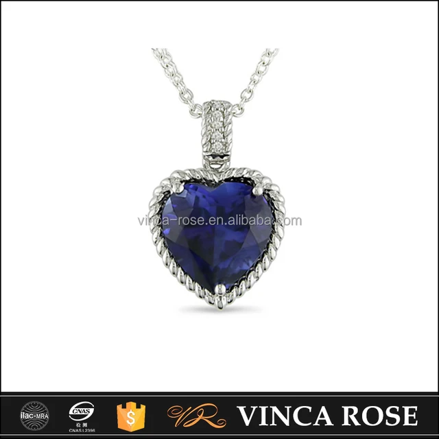 china new blue stone pendant