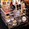 Acrylic lipstick display stand for cosmetics display shelf custom display case