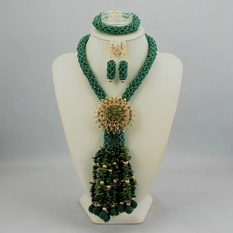 Fashion Nigerian Beads Jewelry Sets Christmas Necklace Set of Jewelry African Jewelry Set Crystal Bridal Wedding Beads, Picture
Fashion Nigerian Beads Jewelry Sets Christmas Necklace Set of Jewelry African Jewelry Set Crystal Bridal Wedding Beads, Picture