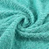 Fashion luxury blue recycled microfiber chenille sweater fleece fabric