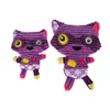 Customized Stuffed Animal Soft Pokemon Pattern Cute Cat Plush Toy