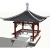 steel structure japanese garden pagoda