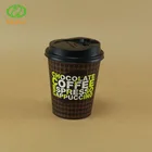 white coffee paper cups in bulk throw away cups with lids