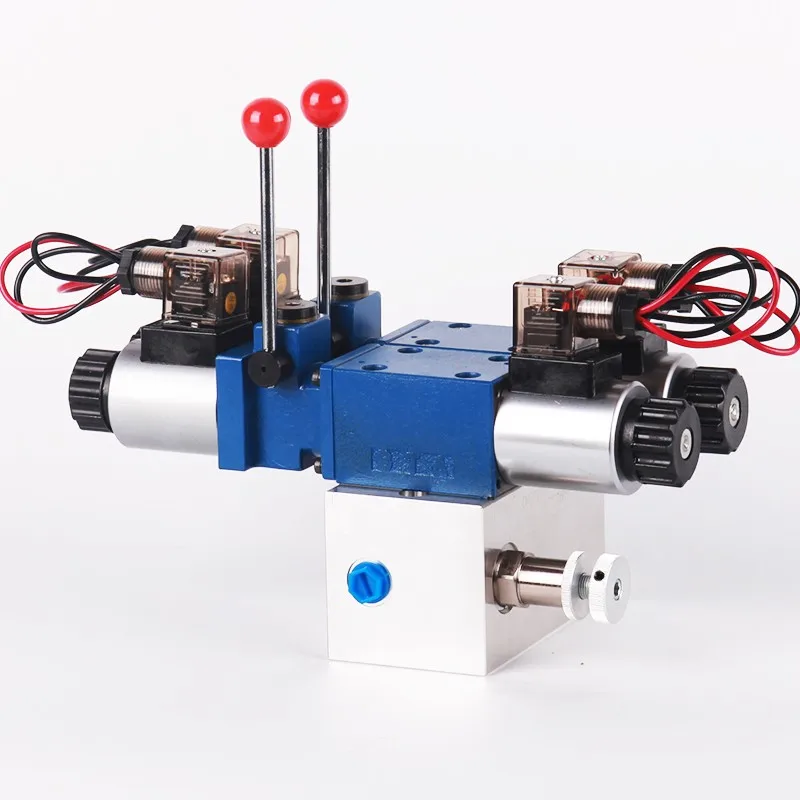 Ll265 Custom Hydraulic High Pressure Manifold Solenoid Valve Block