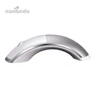 Rechargeable Mouse Dual-Module Arc Aluminum Alloy Bluetooth Mouse 2.4Ghz Wireless for Tablet namando