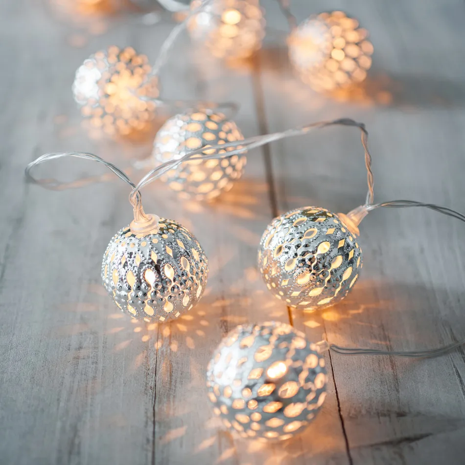 New Design Patio Party Globe Christmas Decorative Lights Outdoor String Lights