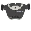 Hot selling tuv iso ts16949 brake pads type for ssangyong Best price high quality