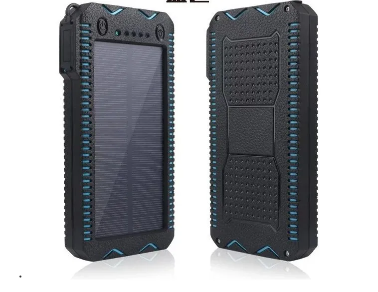 Waterproof solar power bank 10000mah emergency chargers with Cigarette lighter - ANKUX.COM