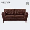 Hot products to sell online vintage love seat deep button sectional sofa leather modern living room