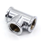 CP Best quality best selling forged plumbing pipe fittings brass equal tee female thread fittings