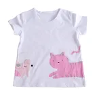 Wholesale Clothing New York Kids Glitter Printing T Shirts For Girls
