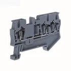 Multiple Connection Mode Spring Cage Wire Terminals Screw Terminal Block
