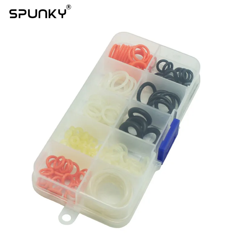 Paintball Airsoft Valve O-rings Kits 160 Pieces with Case Replacement Seal Kits, As the pictures showed