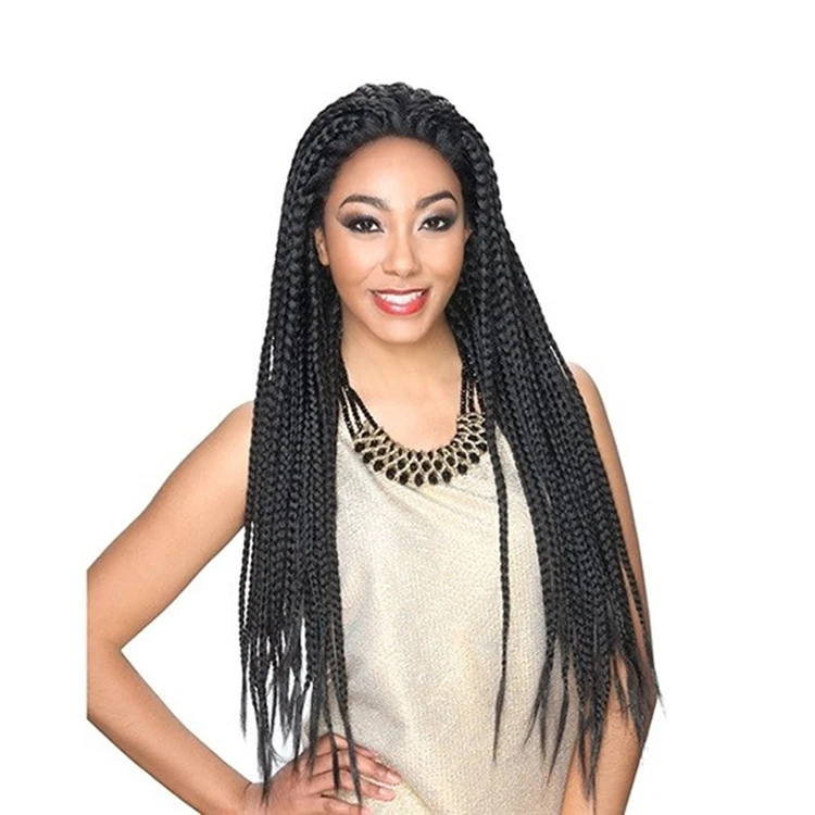 Afro Brazilian Hair Braiding Box Synthetic Lace Front Wigs for Black Women
Afro Brazilian Hair Braiding Box Synthetic Lace Front Wigs for Black Women