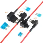 Add A Circuit Piggy Back Low Profile Automotive 5A 10A 15A 20A 15 Amp Mini Micro Blade Fuse Holder Box
