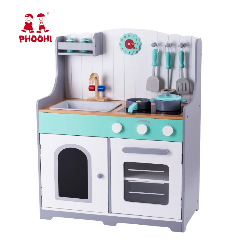 Детская кухня аксессуары ролевые игры набор для приготовления пищи игрушка деревянная детская кухня