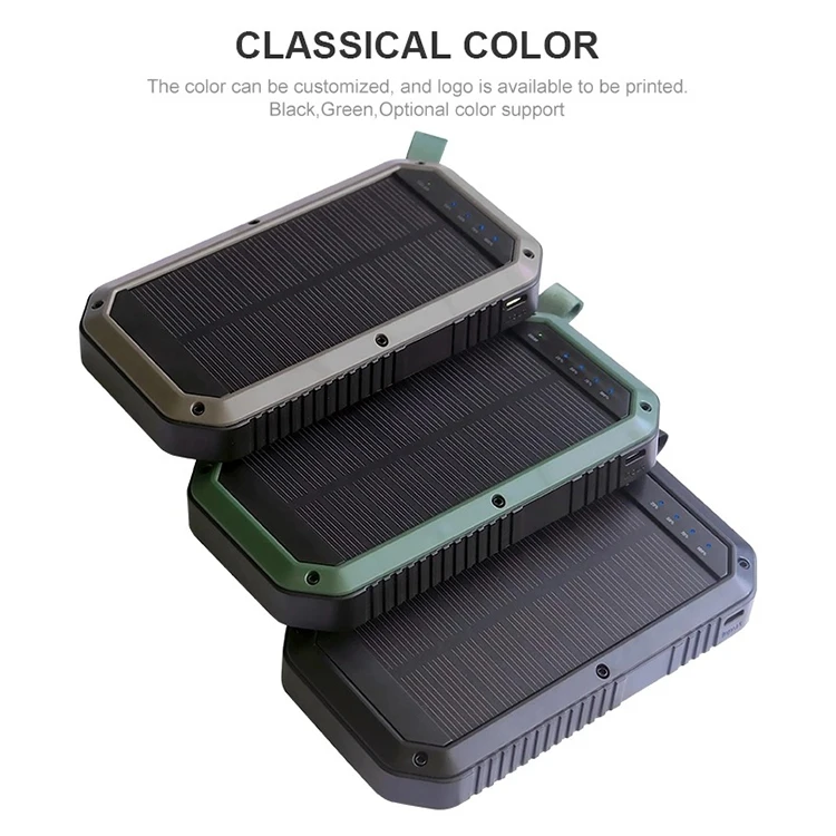 28 LED Light 3 USB Fast Charging Qi Wireless Solar Powerbank 30000mah - ANKUX.COM