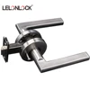 Durable & strong privacy latch match stainless steel 304 privacy door lever lock set for bathroom