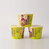 Big size custom printed single wall instant noodles paper cup soup