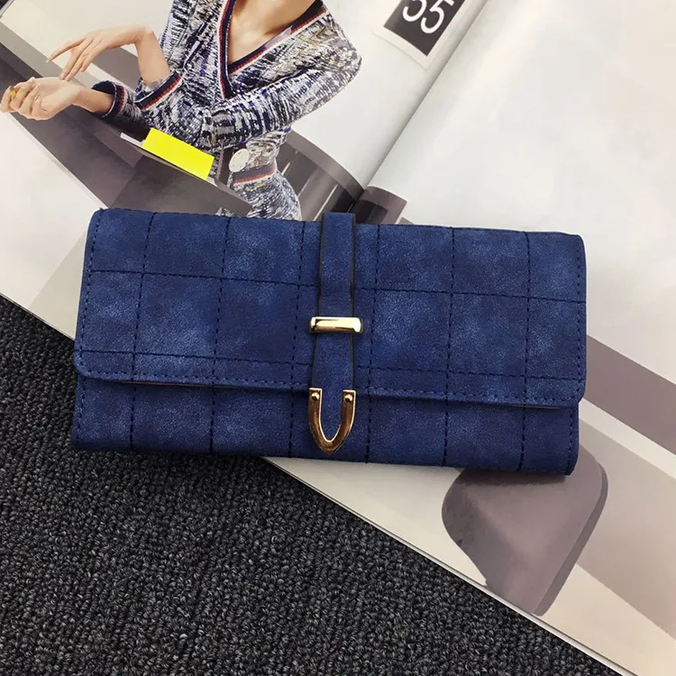 Korean Version 2019 New Design High-Capacity Wallet Women Hook 3 Fold Plaid Wallet, As shown
Korean Version 2019 New Design High-Capacity Wallet Women Hook 3 Fold Plaid Wallet, As shown