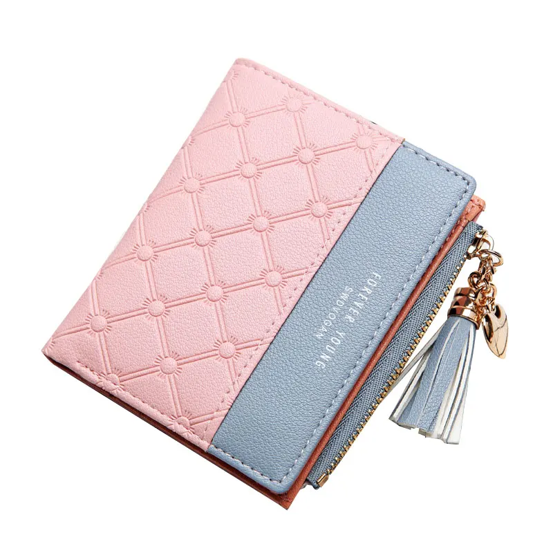 Newest Women'S Small Wallet Ladies Short Money Purse With Metal Zipper, Gray,purple,black,pink,red
Newest Women'S Small Wallet Ladies Short Money Purse With Metal Zipper, Gray,purple,black,pink,red