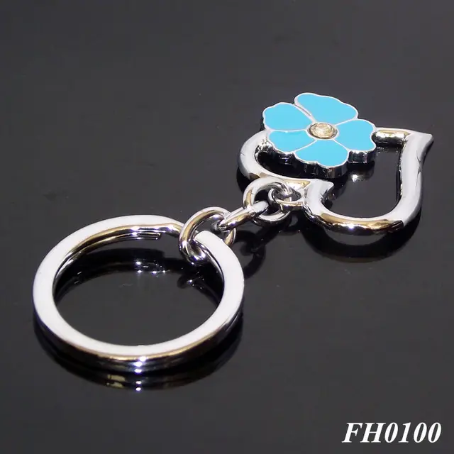 gifts promotion high quality wedding souvenir blank keychain