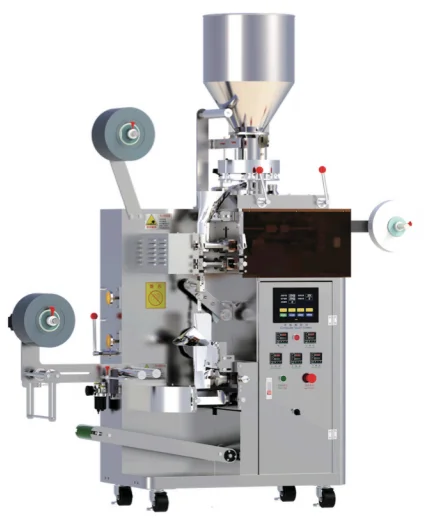 Fully Automatic Tea Bag Inside and Outside Tea Pouch Bag Packaging Machine details