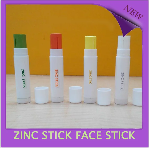 Sunblock color sunscreen stick with zinc with parts 210 & 211 factory