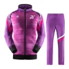 100% polyester jogging suits on sale mens purple tracksuit design sublimation tracksuit