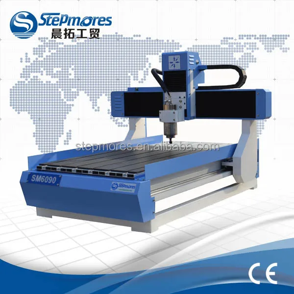 600 × 900 ミリメートル ce証明さ cnc の ルーター機/ 3d cnc の ルータ木材、金属、 アルミ 、 Pvc-問屋・仕入れ・卸・卸売り