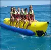 Hot sale inflatable water sport banana boat, inflatable flying towable, inflatable tube banana boat for sale