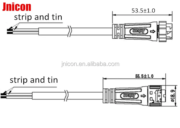 m16 connector self locking structure waterproof 12 volt 3 pin plugs and sockets