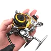 super pocket spin metal spin reel 5.0:1 gear ration fishing reel for salt and fresh water